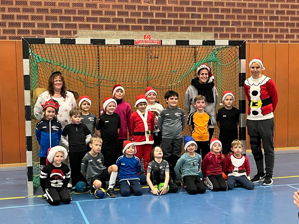 Weihnachtstraining der F-Kids